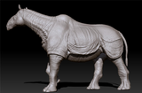 Paraceratherium Unpainted Figure