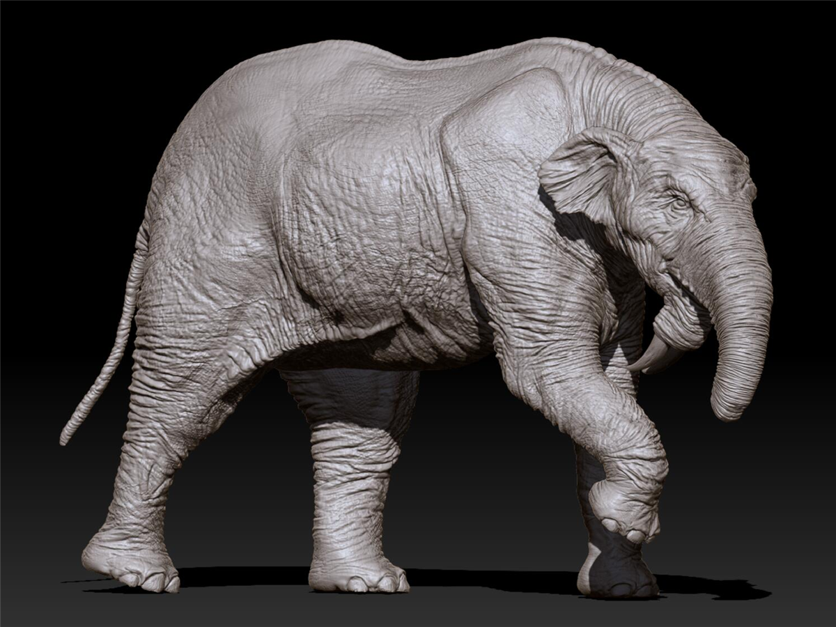 Deinotherium Unpainted Figure