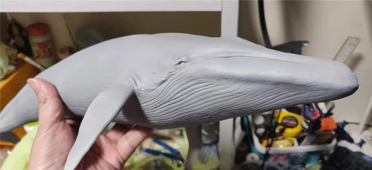 Blue Whale Unpainted Figure