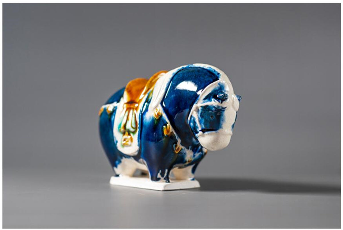 Tang Three-color Glaze Horse Model