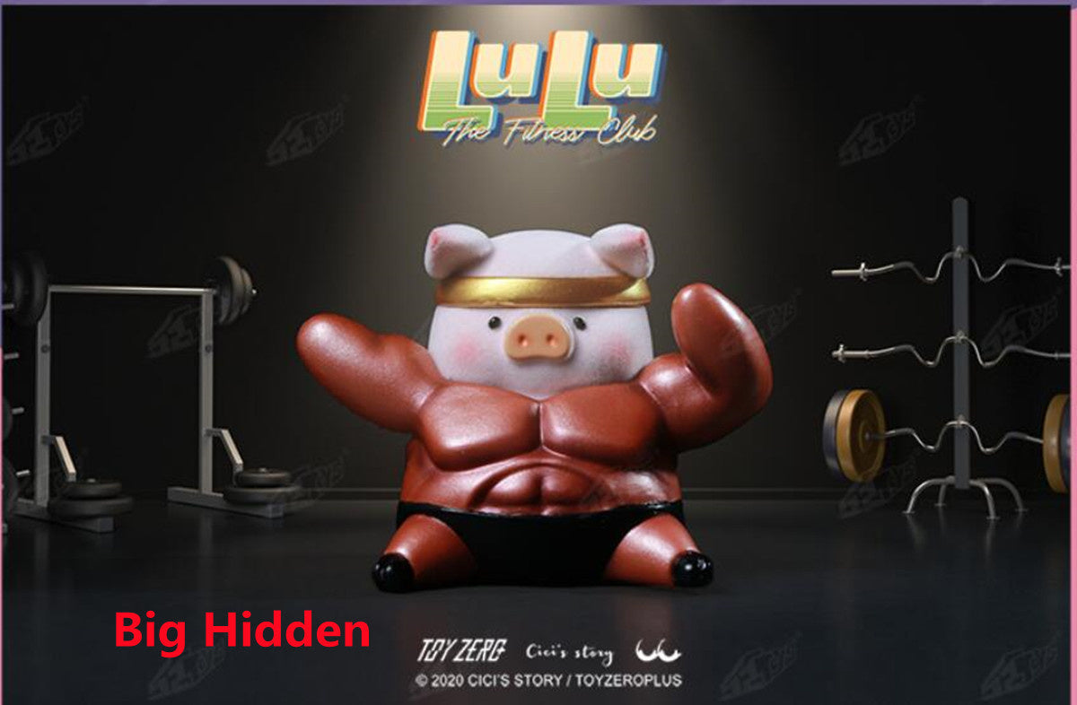 52TOYS LULU Pig The Fitness Club Model