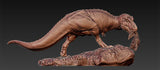 1/35 Tarbosaurus VS Therizinosaurus Unpainted Statue