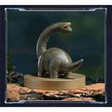 TONGSHIFU Mini Brass Dinosaur Model