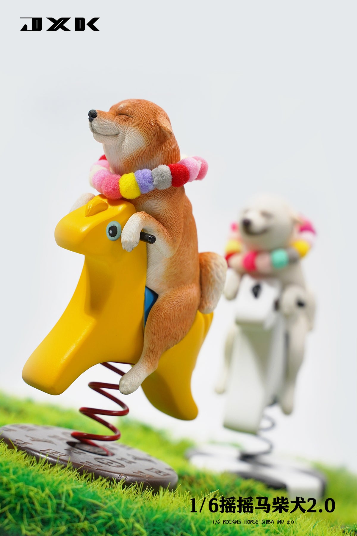 JXK 1/6 Rocking Horse Shiba Inu 2.0 Model