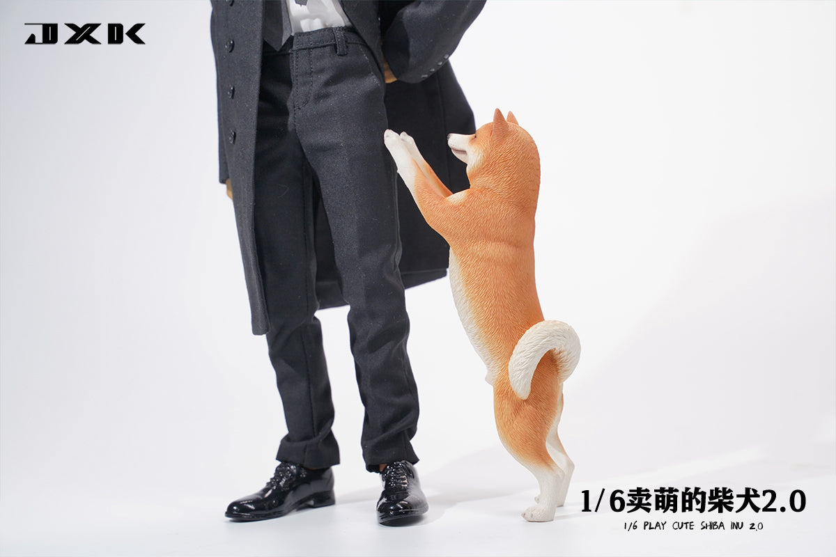 JXK 1/6 Play Cute Shiba Inu Model
