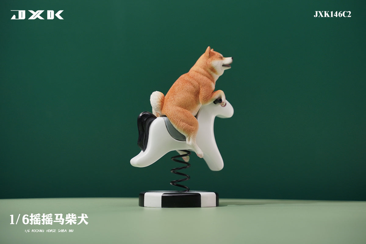 JXK 1/6 Rocking Horse Shiba Inu Model