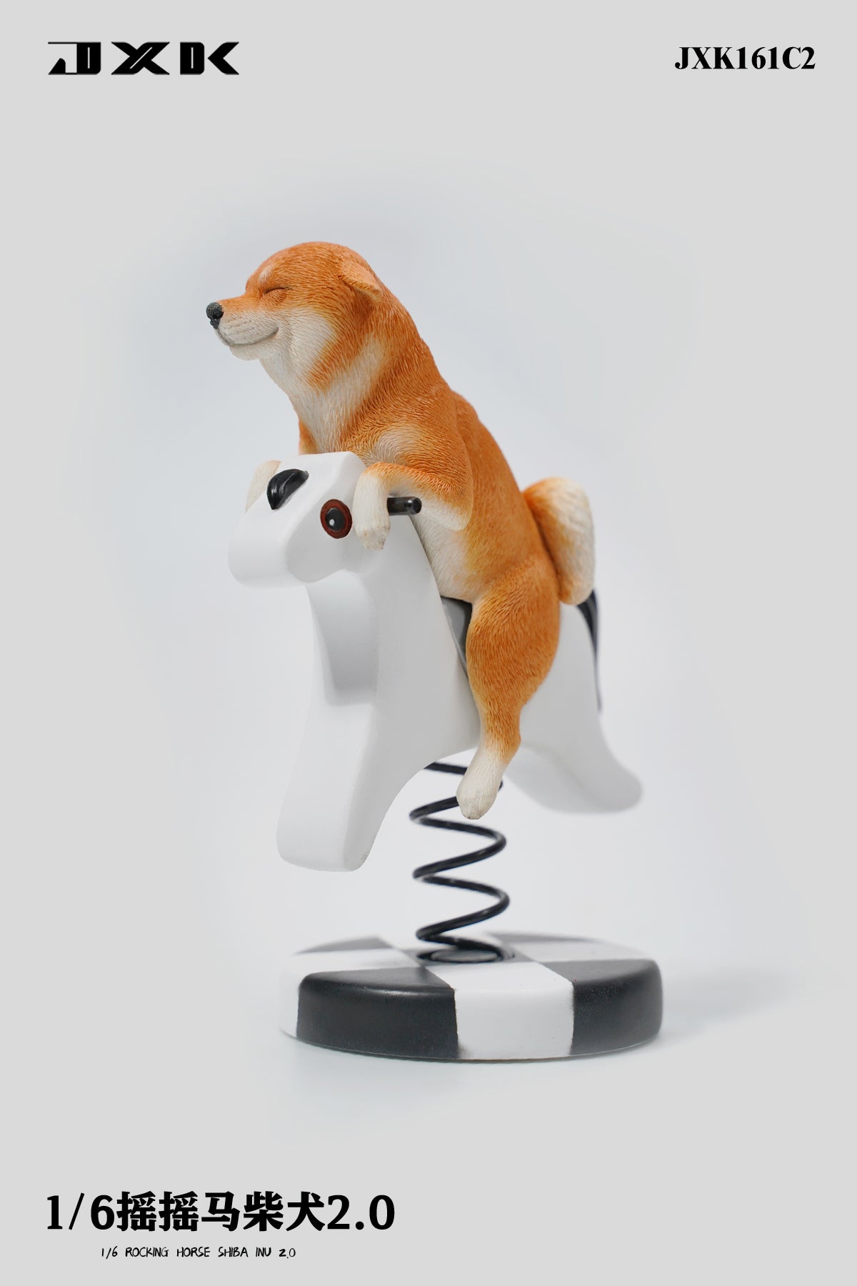 JXK 1/6 Rocking Horse Shiba Inu 2.0 Model
