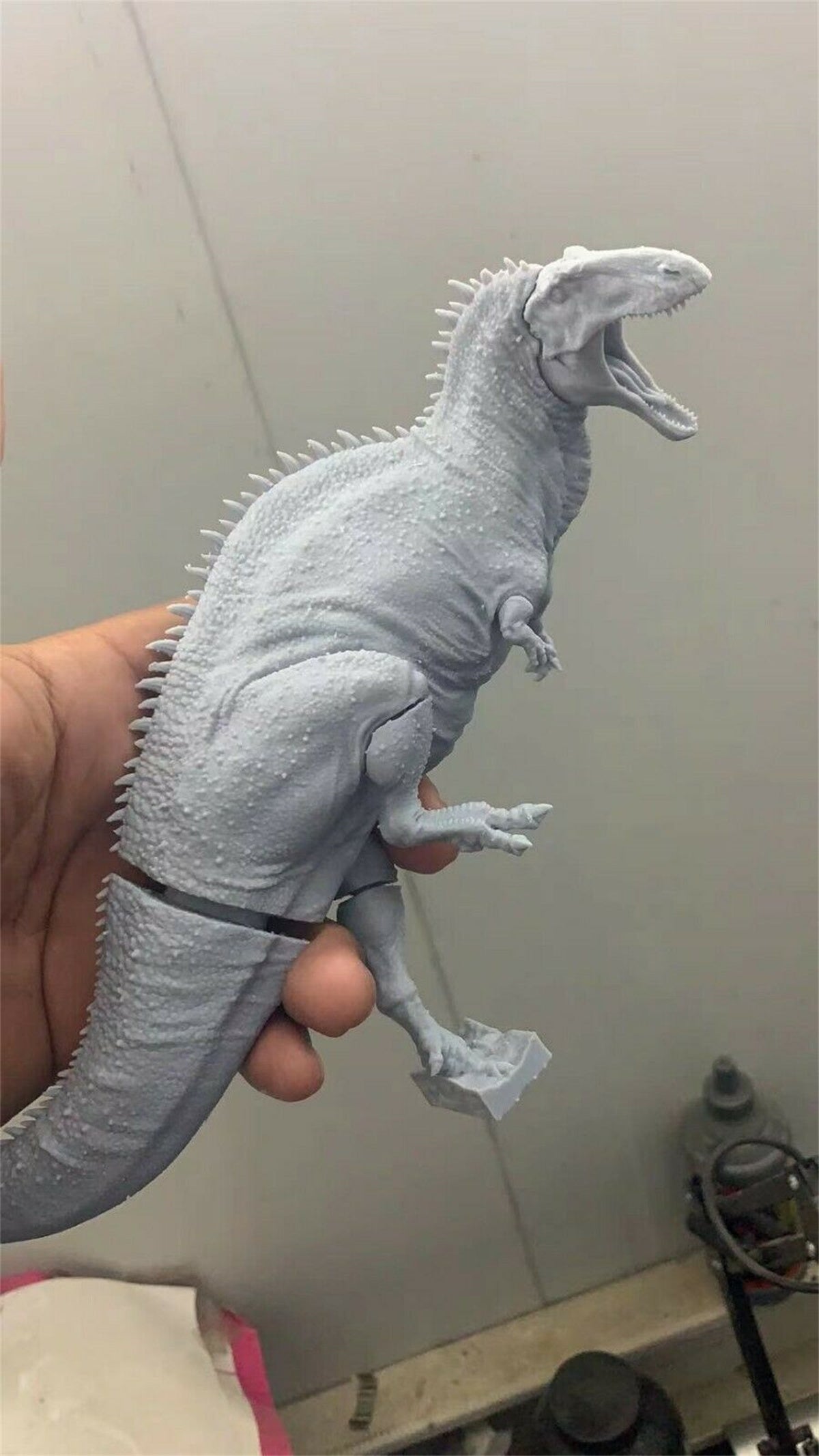 1/35 Acrocanthosaurus Prey Tenontosaurus Unpainted Model