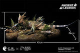 G.R x BLACK HORSE 1/6 Stygimoloch Family Scene GK Statue