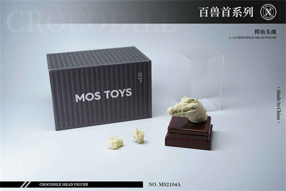 Mostoys 1/6 Crocodile Head Figure