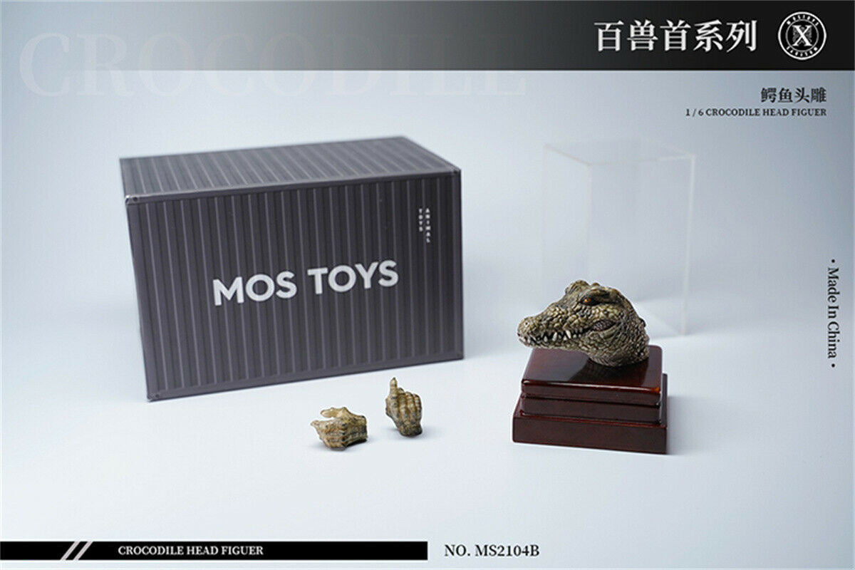 Mostoys 1/6 Crocodile Head Figure