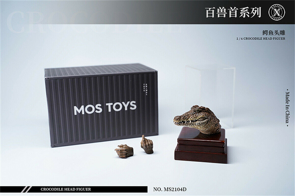 Mostoys 1/6 Crocodile Head Figure