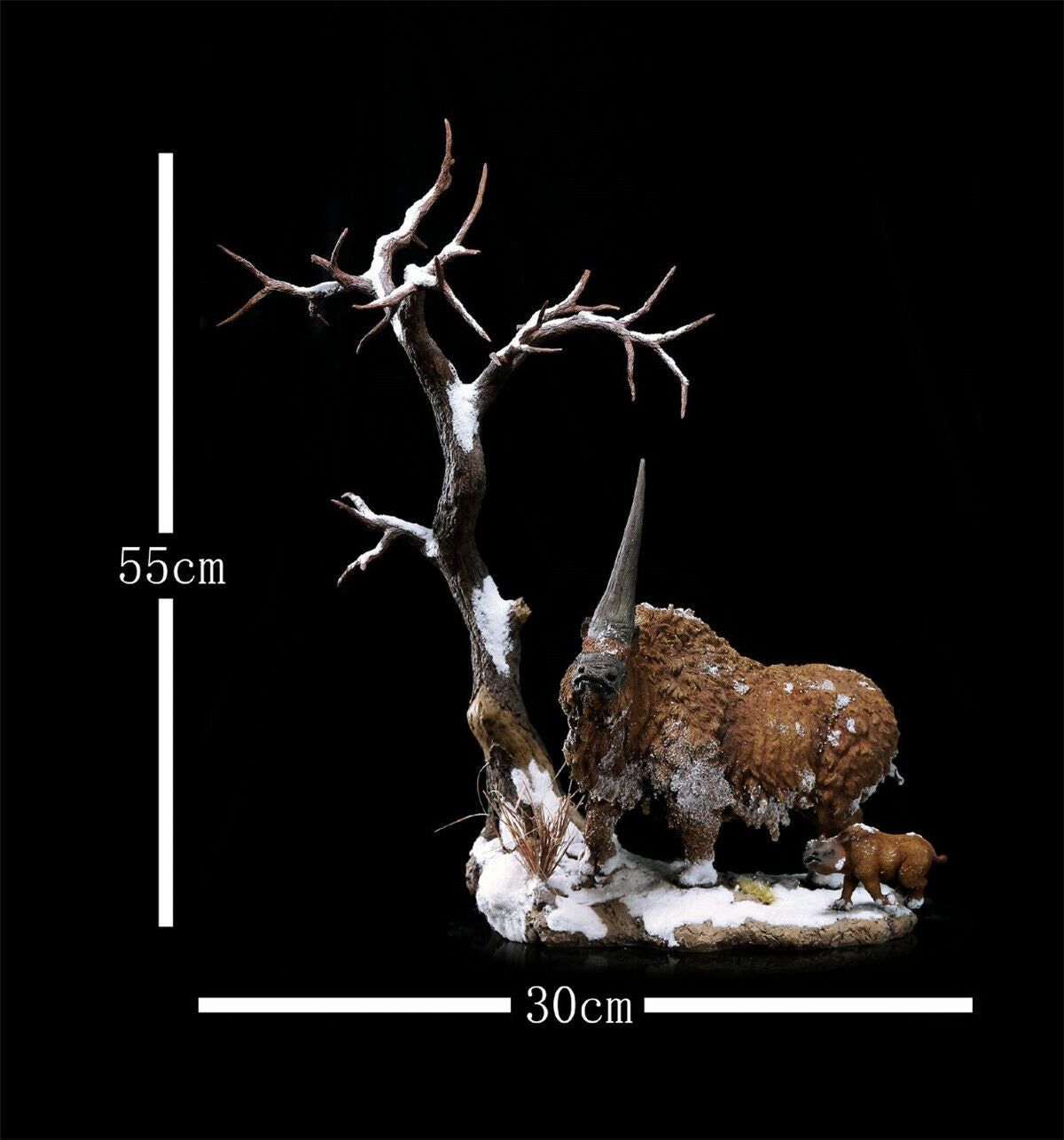 MuSee Studio 1/18 Scale Elasmotherium Family Scene Statue